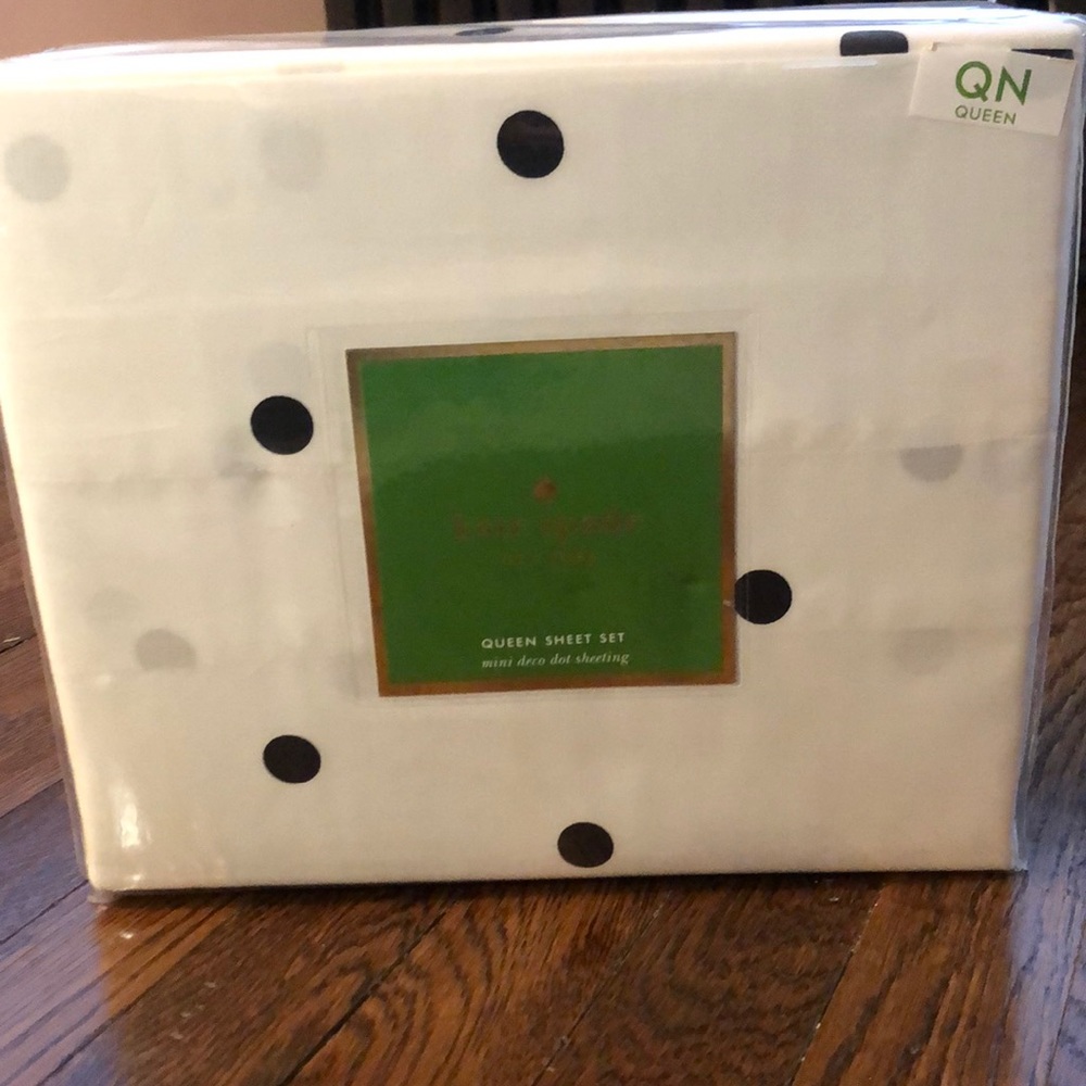 COPY - Kate Spade Mini Deco Dot Queen Sheet Set -…